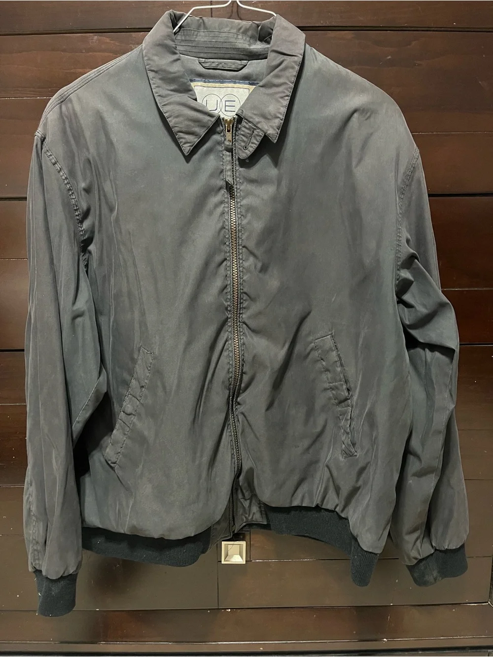 UE Men's Gray Bomber Jacket